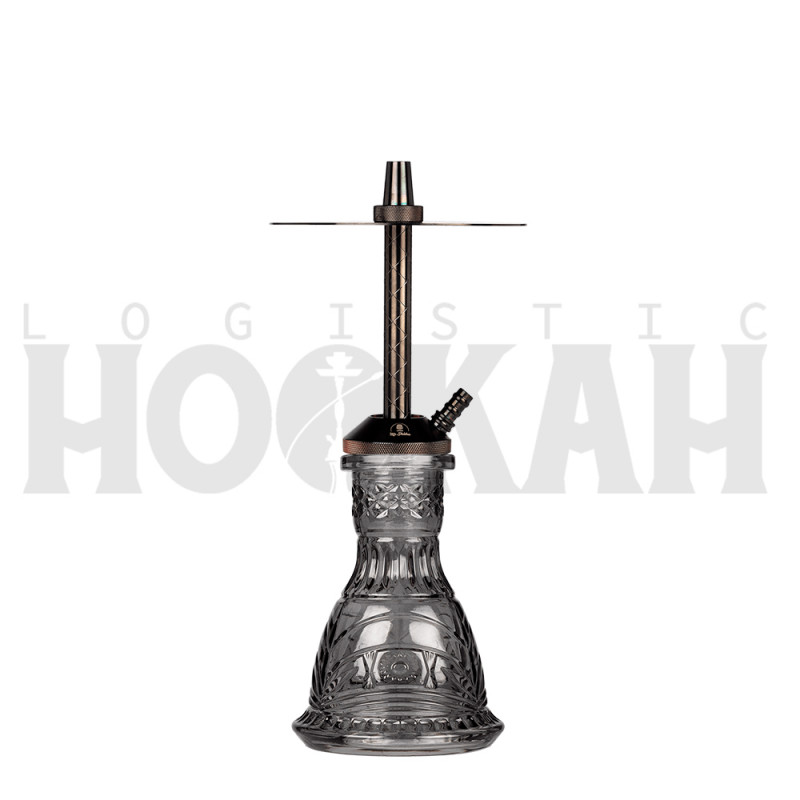 Cachimba-Mr-Shisha-Baby-Black+Base-Rusa-Micro-Tallada-Smoke