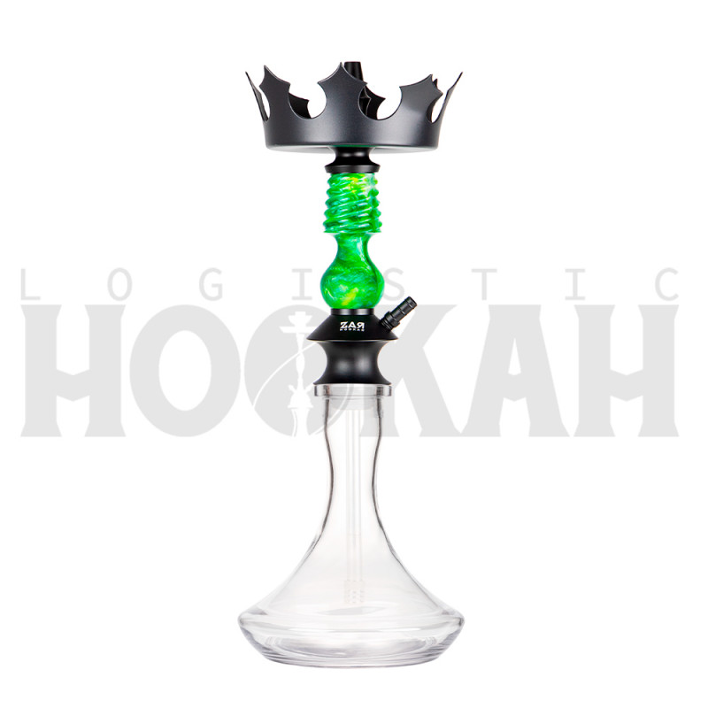 Cachimba-Zar-Hookah-Gufy-Verde+Base-Rusa-Clear