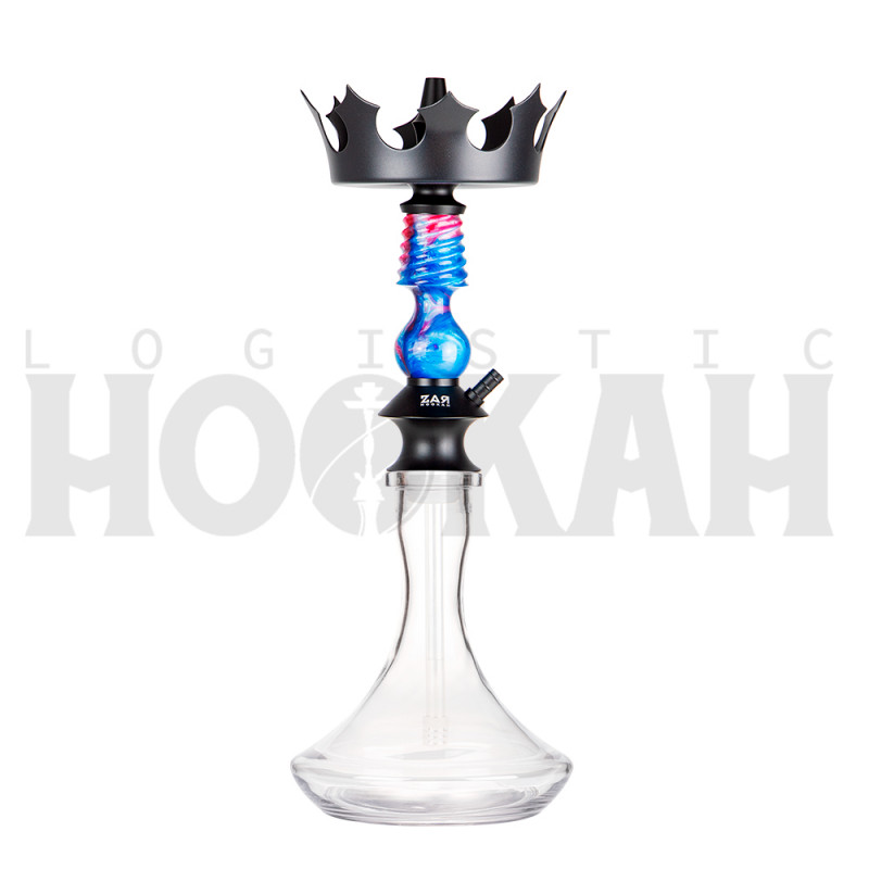 Cachimba-Zar-Hookah-Gufy-Azul+Base-Rusa-Clear