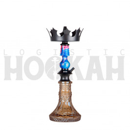 Cachimba-Zar-Hookah-Gufy-Azul+Base-Rusa-Mini-Glass-A-Amber
