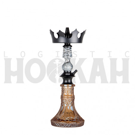 Cachimba-Zar-Hookah-Gufy-Blanca+Base-Rusa-Mini-Glass-A-Amber