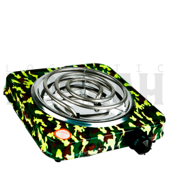 Hornillo Eléctrico 1000 w. Camuflaje
